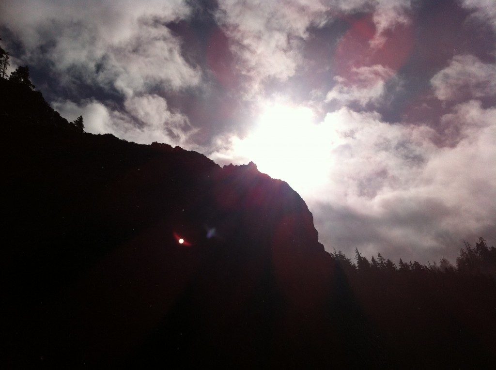 Sun's Behind a Rock